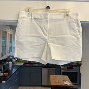 LOFT Women's White Shorts